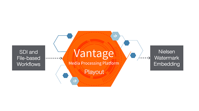 Integrating Nielsen Watermarks in File-based VOD Content