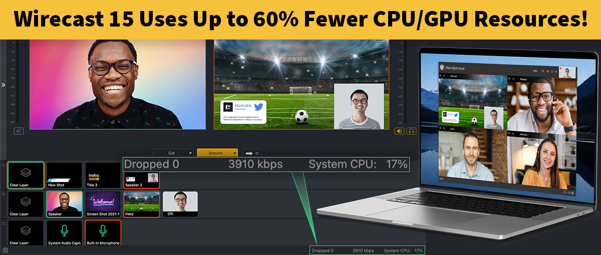 Quantifying the Efficiency Improvements in Wirecast 15